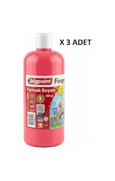 Bigpoint Parmak Boyası 500 Gram Pembe X 3 Adet Diğer Bigpoint Parmak Boyası 500 Gram Pembe X 3 Adet Diğer