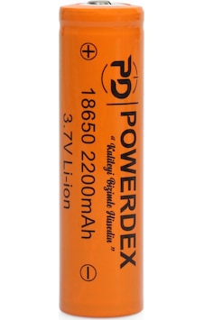Powerdex 18650 3.7 V 2200 mAh Li-ion Şarj Edilebilir Pil Powerdex 18650 3.7 V 2200 mAh Li-ion Şarj Edilebilir Pil