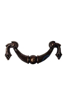 Dekoratif Zamak Üzümlü Kulp - 64mm, Eskitme, 1 Adet Dekoratif Zamak Üzümlü Kulp - 64mm, Eskitme, 1 Adet