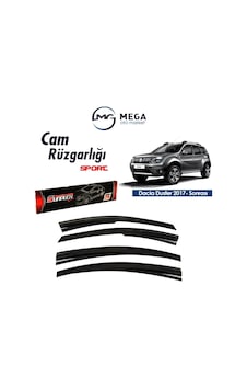Dacia Duster 2017- Sonrası Mugen Tip Cam Rüzgarlık Sunplex Dacia Duster 2017- Sonrası Mugen Tip Cam Rüzgarlık Sunplex