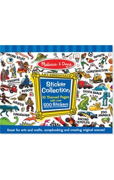 Melissa And Doug Çıkartma Koleksiyonu - Mavi