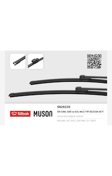Silecek - 928 - Süpürgesi 650/580mm Muz Tipi Bmw 5 Serısı E39 - Csmo-tex - Ozel Dızayn