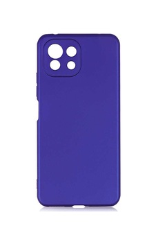 Xiaomi Mi 11 Lite Kılıf Zore Premier Silikon Kapak Saks Mavi
