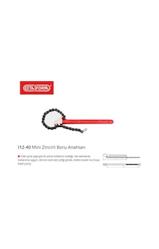 Ceta Form I12-40 Mini Zincirli Boru Anahtarı Ceta Form I12-40 Mini Zincirli Boru Anahtarı