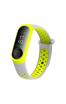 Xiaomi Mi Band 3 Krd-08 Silikon Kordon - Sarı Xiaomi Mi Band 3 Krd-08 Silikon Kordon - Sarı