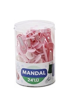 5 Adet Bee Home Yaysız Paslanmaz Mandal 24'lü Diğer 5 Adet Bee Home Yaysız Paslanmaz Mandal 24'lü Diğer