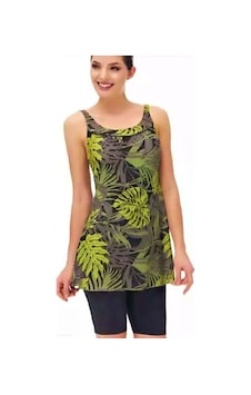 Sunsurf Kadın Taytlı Elbise Mayo Siyah