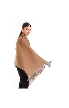Çift Taraflı Ekoseli Yünlü Omuz Şalı - 70x190cm - Kışlık Şal 001 Çift Taraflı Ekoseli Yünlü Omuz Şalı - 70x190cm - Kışlık Şal 001