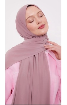 Levidor Medine İpeği Şal Gül Kurusu Düz Levidor Medine İpeği Şal Gül Kurusu Düz
