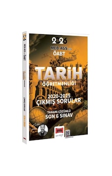 Yargı 2026 Meb Ags Öabt Tarih Öğretmenliği Tamamı Çözümlü Son 6 Sınav Çıkmış Sorular Yargı 2026 Meb Ags Öabt Tarih Öğretmenliği Tamamı Çözümlü Son 6 Sınav Çıkmış Sorular