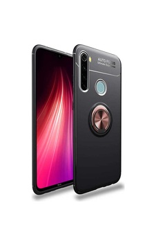 Xiaomi Redmi Note 8 Kılıf Zore Ravel Silikon Kapak Siyah-Rose Gold Xiaomi Redmi Note 8 Kılıf Zore Ravel Silikon Kapak Siyah-Rose Gold