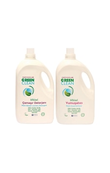 U Green Clean Organik Çamaşır Deterjanı + Yumuşatıcı 2 x 2750 ML U Green Clean Organik Çamaşır Deterjanı + Yumuşatıcı 2 x 2750 ML