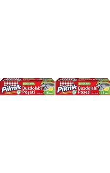 Piknik Buzdolabı Poşeti Büyük 15'li 2li Paket Piknik Buzdolabı Poşeti Büyük 15'li 2li Paket