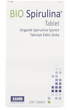 Assos Bio Spirulina 500 MG 240 Tablet