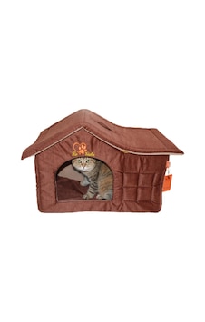 La Vista İç Mekan Kedi ve Köpek Çatılı Ev 56 x 36 x 45 CM La Vista İç Mekan Kedi ve Köpek Çatılı Ev 56 x 36 x 45 CM