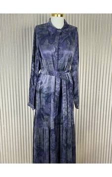 Nuss Ns-26y2038-l Lila Renk Elbise Çok Renkli Nuss Ns-26y2038-l Lila Renk Elbise Çok Renkli