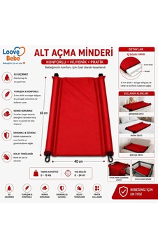 Bebek Alt Açma Minderi Bakım Örtüsü Silenebilir Kolay Kullanım 65 X40 Cm Kırmızı Bebek Alt Açma Minderi Bakım Örtüsü Silenebilir Kolay Kullanım 65 X40 Cm Kırmızı