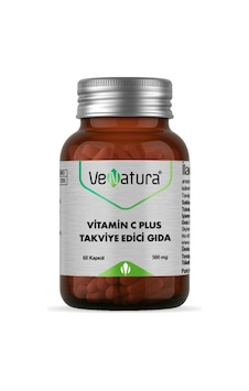 Venatura Vitamin C Plus Takviye Edici Gıda 60 Kapsül Venatura Vitamin C Plus Takviye Edici Gıda 60 Kapsül