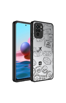 Xiaomi Redmi Note 10s Kılıf Aynalı Desenli Kamera Korumalı Parlak Zore Mirror Kapak Seyahat Xiaomi Redmi Note 10s Kılıf Aynalı Desenli Kamera Korumalı Parlak Zore Mirror Kapak Seyahat