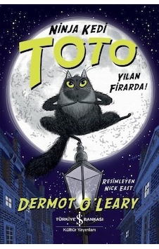 Ninja Kedi Toto: Yılan Firarda! - Dermot O'leary - İş Bankası Kültür Yayınları