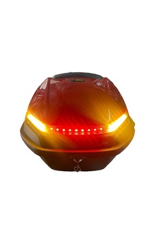 Motosiklet Arka Çanta 33lt Işıklı Stop , Sağ Sol Sinyal