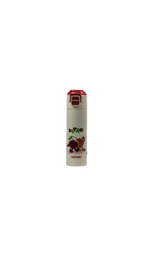Dodge Db-24501 Çift Kullanım Pipetli/rahat İçim 500ml Çelik Matara Kırmızı