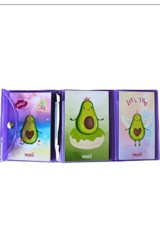 Vukı Renklı Mını Kalemlı Defter Avokado Vk-0114-04 Vukı Renklı Mını Kalemlı Defter Avokado Vk-0114-04