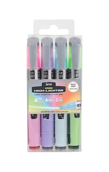 Serve Likit 4'lü İşaretleme Kalemi Pastel Set 5285 Çok Renkli Serve Likit 4'lü İşaretleme Kalemi Pastel Set 5285 Çok Renkli