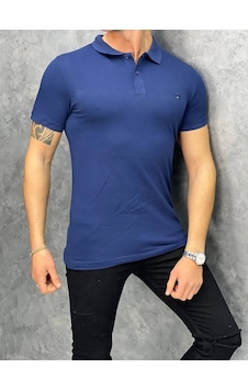Modefendi Slim Fit Polo Yaka Pamuklu Tshırt Lacivert Modefendi Slim Fit Polo Yaka Pamuklu Tshırt Lacivert