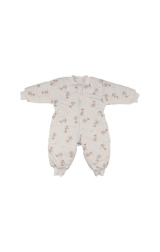 Bebegen Unisex Ekru Ördek Desenli Elyaf Dolgulu Uyku Tulumu 2.5 Tog Uyku Tulumu Çok Renkli Bebegen Unisex Ekru Ördek Desenli Elyaf Dolgulu Uyku Tulumu 2.5 Tog Uyku Tulumu Çok Renkli