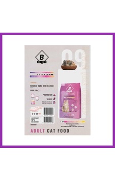 Bezos Brısky Yetişkin Kedi Maması Mor 1 Kg Bty Bezos Brısky Yetişkin Kedi Maması Mor 1 Kg Bty