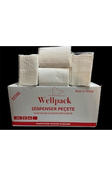 Wellpack Dispenser Peçete Ekstra Büyük 200 Lü 18 Paket İçerir
