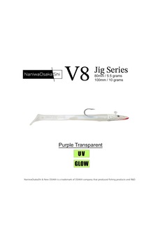 Naniwaosakashi V8 Jig Series 100mm 10gr Silikon Yem