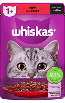 Whiskas Pouch Sos İçinde Sığır Etli Yetişkin Kedi Konservesi 85 Gr X 28 Adet Whiskas Pouch Sos İçinde Sığır Etli Yetişkin Kedi Konservesi 85 Gr X 28 Adet