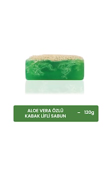 Doğal Kabak Lifli Aloe Vera Özlü Sabun Diğer Doğal Kabak Lifli Aloe Vera Özlü Sabun Diğer