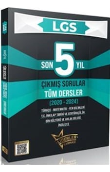 Lgs Son 5 Yıl Tüm Dersler Çıkmış Sorular 2020-2024 / Kolektif Lgs Son 5 Yıl Tüm Dersler Çıkmış Sorular 2020-2024 / Kolektif
