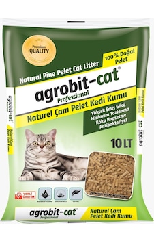 Agrobit Cat Doğal Çam Peleti Kedi Kumu 10 L Agrobit Cat Doğal Çam Peleti Kedi Kumu 10 L