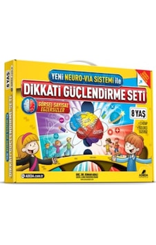 Dikkati Güçlendirme Seti 8 Yaş - Osman Abalı Dikkati Güçlendirme Seti 8 Yaş - Osman Abalı