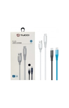 PLATOON TC-125 3.0  AMPER USB-Type-C Şarj Kablosu 1 Metre