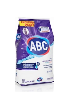 Abc Beyazlar & Renkliler Sık Yıkananlar Toz Deterjan 12 Kg Abc Beyazlar & Renkliler Sık Yıkananlar Toz Deterjan 12 Kg