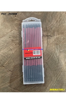 Kln Blk İmpact Ph2 20cm Uç Sac Vida Sıkma Ucu Yıldız Bits Uç Sunta Vida Ucu 10adet Kln Blk İmpact Ph2 20cm Uç Sac Vida Sıkma Ucu Yıldız Bits Uç Sunta Vida Ucu 10adet