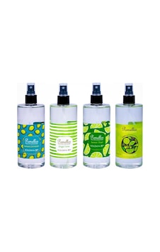Pomellos 80 Derece Lime&Lemon Kolonya Sprey Pet Şişe 400 ML x 4 Pomellos 80 Derece Lime&Lemon Kolonya Sprey Pet Şişe 400 ML x 4