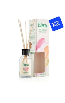 Ebru Pudra Esintisi Bambu Çubuklu Oda Kokusu 2 x 100 ML Ebru Pudra Esintisi Bambu Çubuklu Oda Kokusu 2 x 100 ML