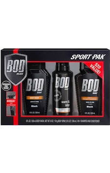 Bodman Black Sport Pak Erkek Vücut Spreyi Hediye Seti Odunsu