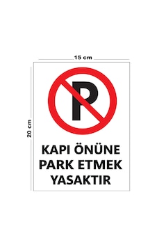 Lucena Metal Kapı Önüne Park Etmek Yasaktır 15 Cm X 20 Cm Uyarı Levhası Yönlendirme Tabelası Lucena Metal Kapı Önüne Park Etmek Yasaktır 15 Cm X 20 Cm Uyarı Levhası Yönlendirme Tabelası