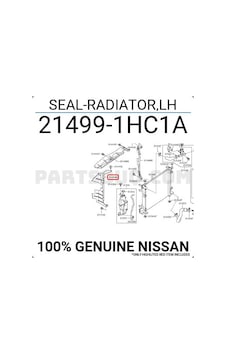 Nissan Micra Radyator Havalandırma Plastiği Sağ Deflektör 2011-2016 Nissan Micra Radyator Havalandırma Plastiği Sağ Deflektör 2011-2016