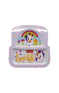 Fisher Price Bölmeli Mama Kasesi -Unicorn Desenli Çok Renkli