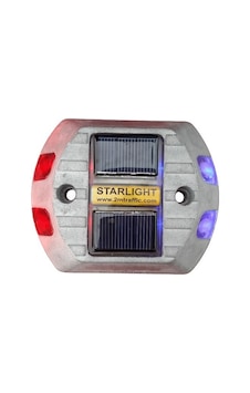Starlight 2M Srs11 Güneş Enerjili + Çakarlı Solar Yol Butonu