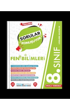 Pruva Akademi Yayıncılık 8.sınıf Fen Bilimleri Sorular Konuşuyor Pruva Akademi Yayıncılık 8.sınıf Fen Bilimleri Sorular Konuşuyor