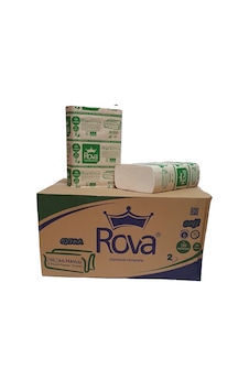 Rova Ekstra Dispenser Kağıt Havlu 17x21 Cm 300'lü 1 Koli 12 Paket Rova Ekstra Dispenser Kağıt Havlu 17x21 Cm 300'lü 1 Koli 12 Paket